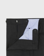 Load image into Gallery viewer, Dress Trouser in Charcoal Lightweight Twill