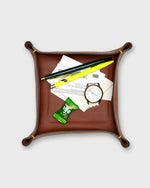 Load image into Gallery viewer, Medium Tray in Golden Leather