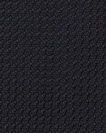 Load image into Gallery viewer, Hand-Rolled Silk Grosso Grenadine Untipped Tie in Dark Navy