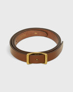 Load image into Gallery viewer, 1" Reversible Conroy Belt in Medium Brown Bridle