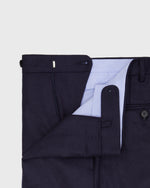 Load image into Gallery viewer, Dress Trouser in Navy Flannel