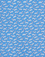Load image into Gallery viewer, Silk Print Tie in Blue Dogs