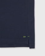 Load image into Gallery viewer, Court Polo in Navy Pima Pique