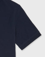 Load image into Gallery viewer, Court Polo in Navy Pima Pique