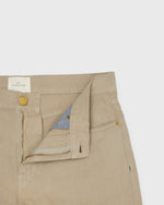 Load image into Gallery viewer, Slim Straight 5-Pocket Pant in Stone Canapa Canvas