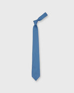 Load image into Gallery viewer, Silk Print Tie in Dark Blue/Sky Geo Flower