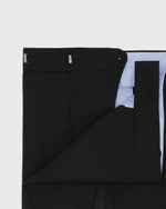 Load image into Gallery viewer, Tuxedo Trouser in Black Plainweave