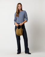 Load image into Gallery viewer, Paola Bucket Bag in Tobacco Suede