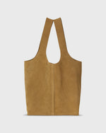 Load image into Gallery viewer, Paola Bucket Bag in Tobacco Suede