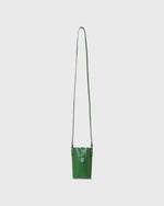Load image into Gallery viewer, Minnie Cell Phone Bag in Green Leather