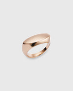 Load image into Gallery viewer, Flat Oval Ring in Gold