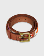 Load image into Gallery viewer, 1.25" African Beaded Belt in Pink/Red Toto