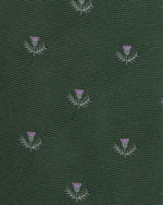 Load image into Gallery viewer, Silk Club Tie in Hunter/Lavender/Green Laurel
