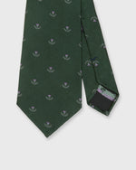 Load image into Gallery viewer, Silk Club Tie in Hunter/Lavender/Green Laurel