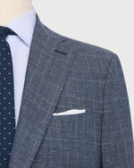 Load image into Gallery viewer, Virgil No. 3 Suit in Blue Glen Plaid Hopsack