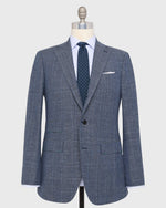 Load image into Gallery viewer, Virgil No. 3 Suit in Blue Glen Plaid Hopsack