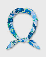 Load image into Gallery viewer, Anyway Scarf in Blue Mariana's Bouquet Liberty Fabric