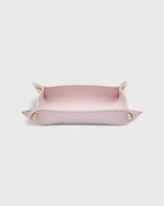 Load image into Gallery viewer, Medium Rectangle Tray in Camellia Leather