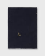 Load image into Gallery viewer, Bees Scarf in Solid Navy