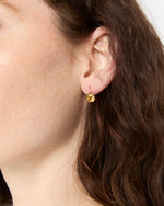 Load image into Gallery viewer, Extra Small Brilliant Earrings in Citrine