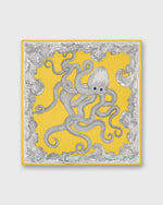 Load image into Gallery viewer, Poseidon Square Scarf in Lemon