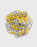 Load image into Gallery viewer, Poseidon Square Scarf in Lemon