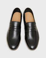 Load image into Gallery viewer, Mia Loafer in Black Leather