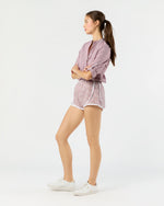 Load image into Gallery viewer, Track Short in Pink Katie & Millie Liberty Fabric