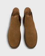Load image into Gallery viewer, Crepe-Soled Chelsea Boot in Acorn Suede