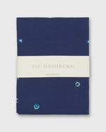 Load image into Gallery viewer, Bandana in Navy/Green/Blue Tie Dye Dot