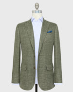 Load image into Gallery viewer, Ghost Blazer in Sage Rustic Hopsack