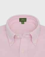 Load image into Gallery viewer, Knit Button-Down Popover in Pink Oxford Pima Pique
