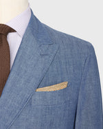 Load image into Gallery viewer, Virgil No. 1 Double-Breasted Jacket in Indigo Chambray