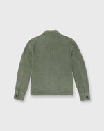 Load image into Gallery viewer, Work Jacket in Thyme Suede