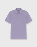 Load image into Gallery viewer, Rally Polo Sweater in Lilac Ice Cotton