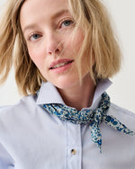 Load image into Gallery viewer, Anyway Scarf in Blue Emma and Georgina Liberty Fabric