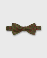 Load image into Gallery viewer, Silk Bow Tie in Green Alexander Foulard