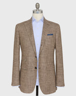 Load image into Gallery viewer, Virgil No. 3 Jacket in Chocolate/Oat Houndstooth Hopsack