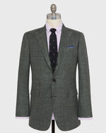 Load image into Gallery viewer, Virgil No. 4 Jacket in Sage/Slate/Flax Plaid Hopsack