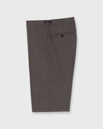 Load image into Gallery viewer, Side-Tab Dress Trouser in Mocha Tropical Wool