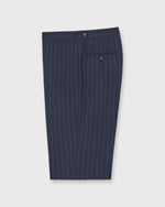 Load image into Gallery viewer, Virgil No. 3 Suit in Airforce/Sky Chalk Stripe Plainweave