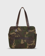 Load image into Gallery viewer, Zip-Top Tote in Camouflage