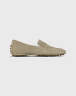 Load image into Gallery viewer, Square Driver Loafer in Stone Suede