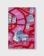 Load image into Gallery viewer, Rome Scarf in Red Cotton Silk