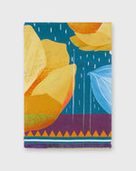 Load image into Gallery viewer, Reversible Silk Square Scarf in Cardinal Bloom