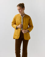 Load image into Gallery viewer, May Cashpad Jacket in Golden Harvest Nylon