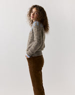 Load image into Gallery viewer, Kendall Flare 5-Pocket Jean in Chestnut Stretch Corduroy