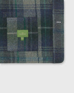Load image into Gallery viewer, Chore Jacket in Blue/Fog/Green Plaid Flannel