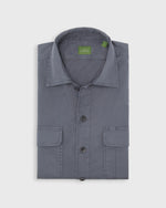 Load image into Gallery viewer, Luke Work Shirt in Pacific Lightweight Twill