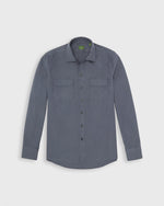 Load image into Gallery viewer, Luke Work Shirt in Pacific Lightweight Twill